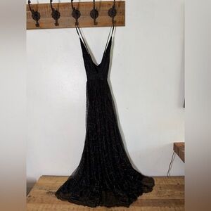 Elegant Black Evening Gown
